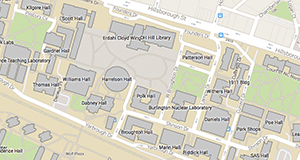 nc state campus map